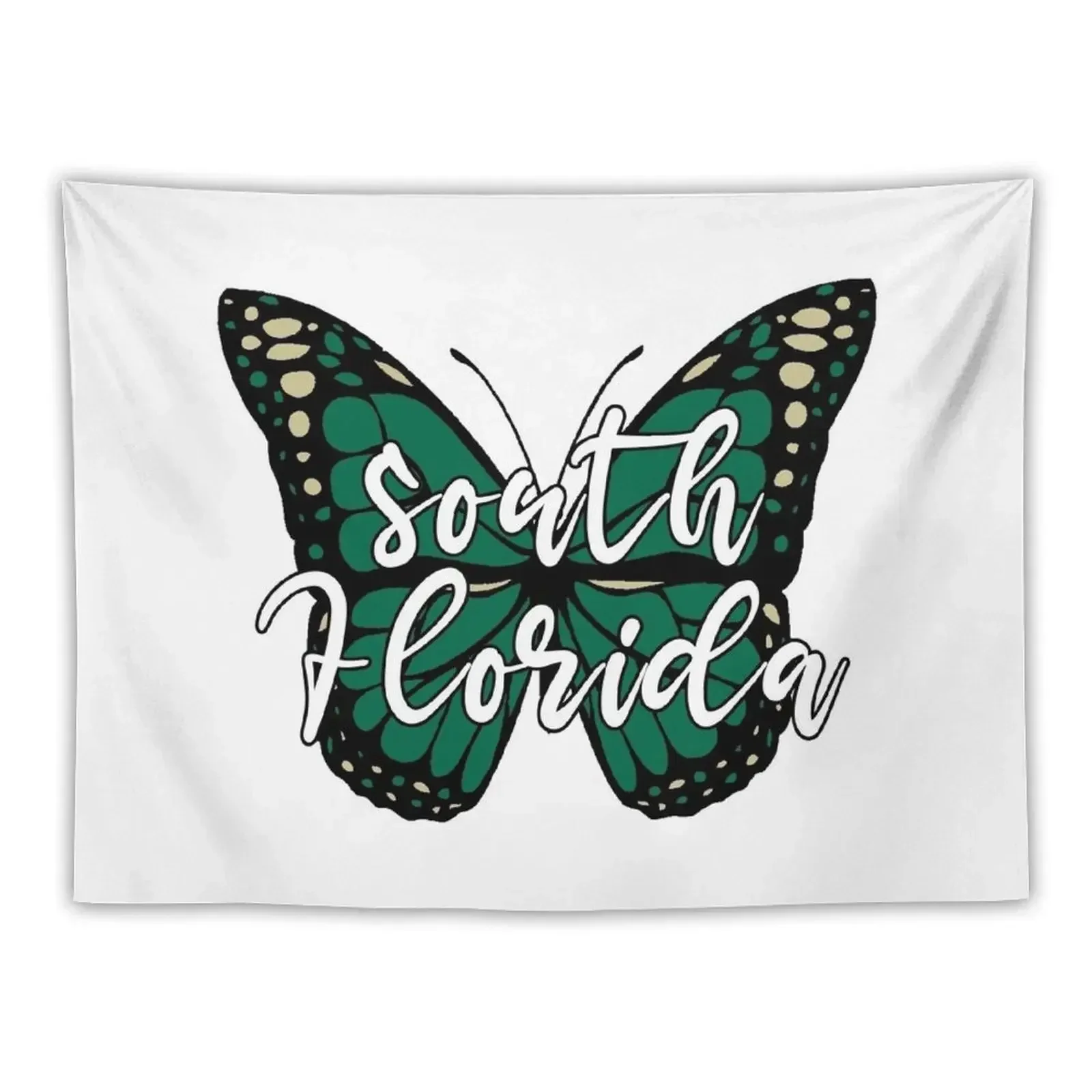 South Florida Butterfly Tapestry Aesthetic Room Decor Korean Christmas Decoration Decoration Home Tapestry