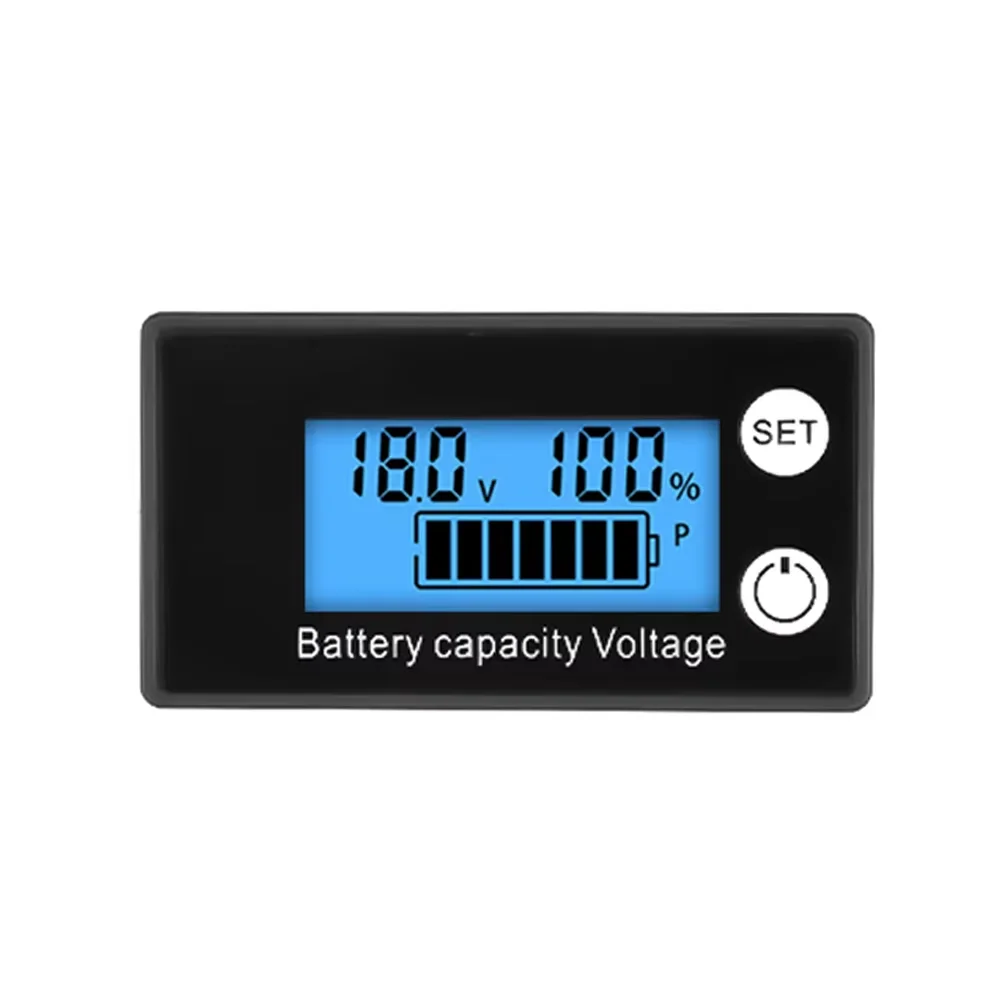 6133A DC 8V-100V Batteriekapazitätsanzeige Blei-Säure-Lithium LiFePO4 Auto Motorrad Voltmeter Spannungsmesser 12V 24V 48V 72V