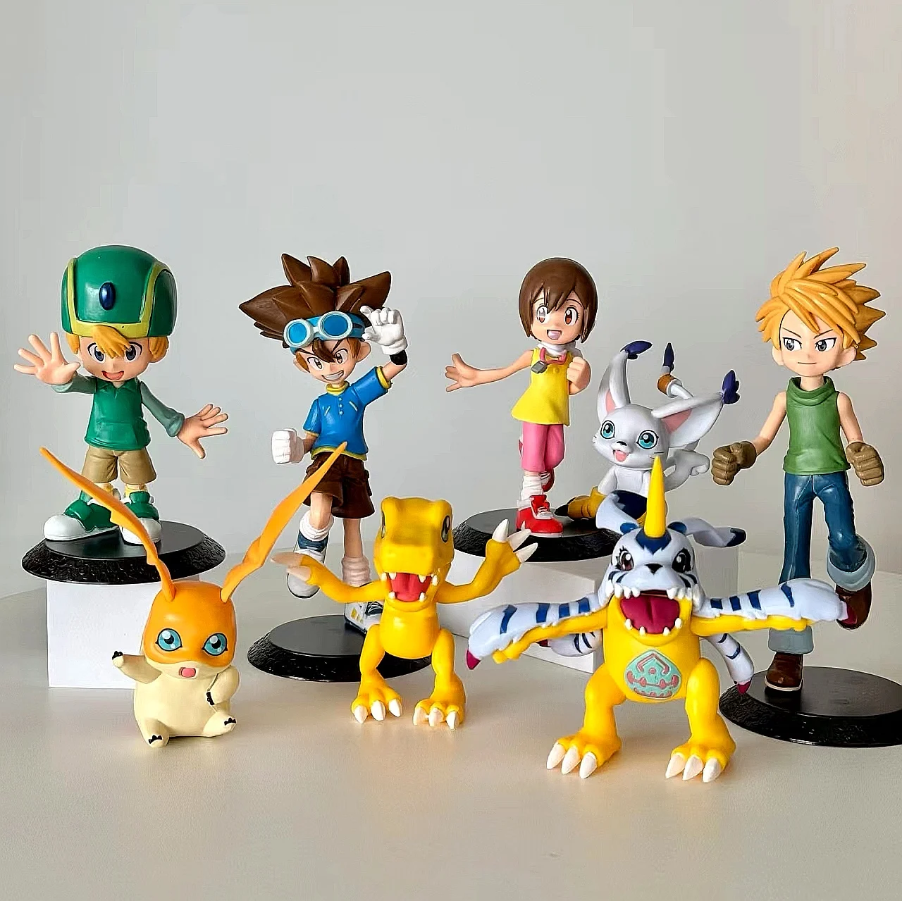 جديد ديجمون أنيمي الشكل Tailmon الطرفية بولي كلوريد الفينيل نموذج لطيف المشهد تمثال سطح المكتب تزيين الحلي هدايا عيد ميلاد الاطفال اللعب