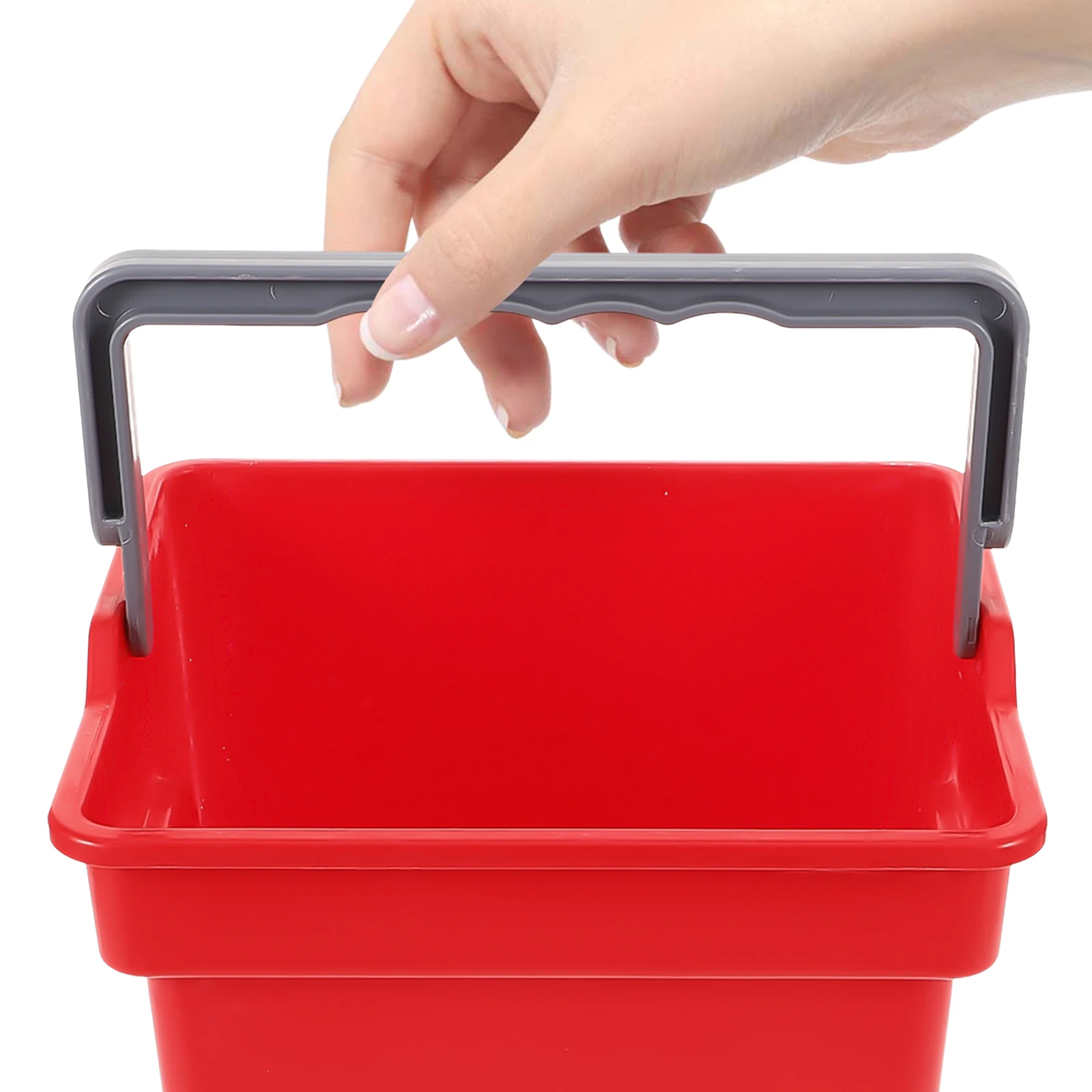 

4L Large Capacity Mop Cleaning Bucket Plastic Household Storage Bin Portable Water Tubs For Home Gardening Laundry Use