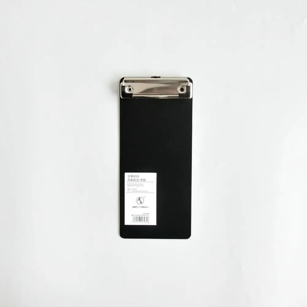 

With Low Profile Gold Clip A4 A5 A6 File Folder Writing Sheet Pad Writing Tablet Writing Clipboard Black White Writing Pad