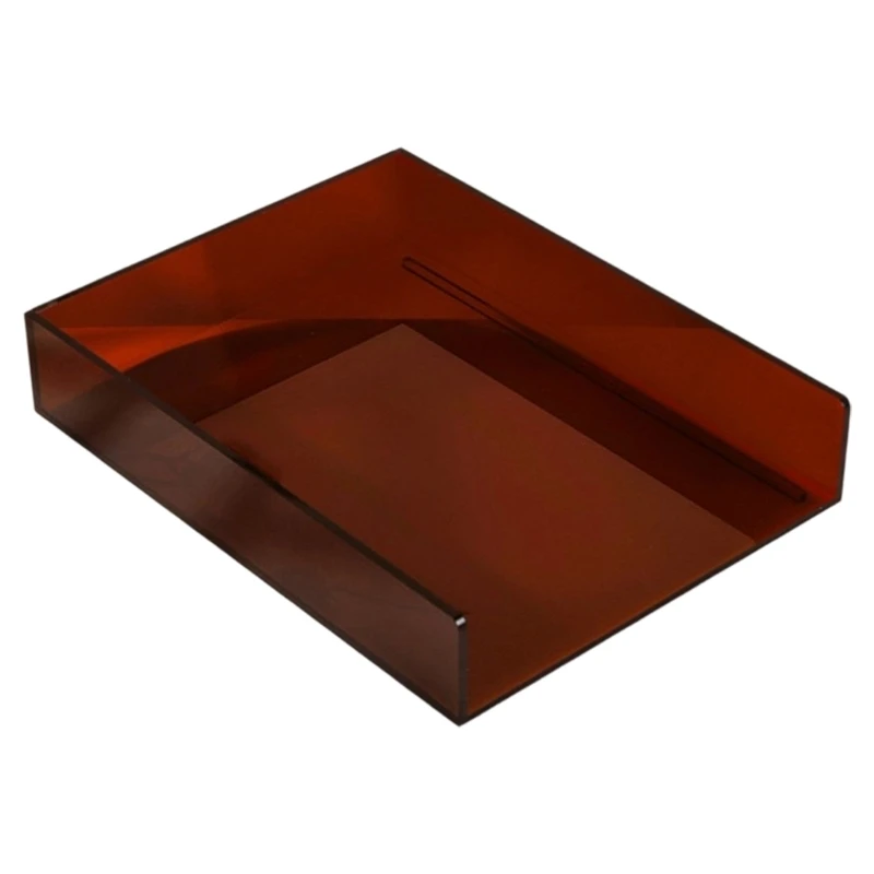 Desktop File Shelf With Horizontal And Vertical Design For A4 Paper Organization
