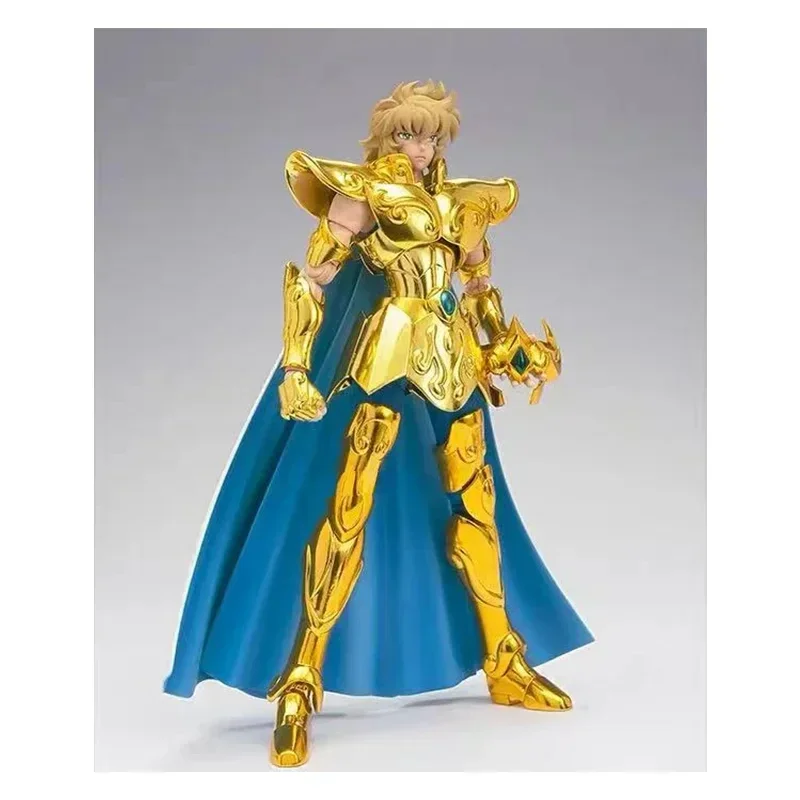 In Stock Bandai Original Saint Seiya EX Saint Cloth Myth Leo Aiolia Olia 2.0 Rebirth Version Movable Figure Toy Gift