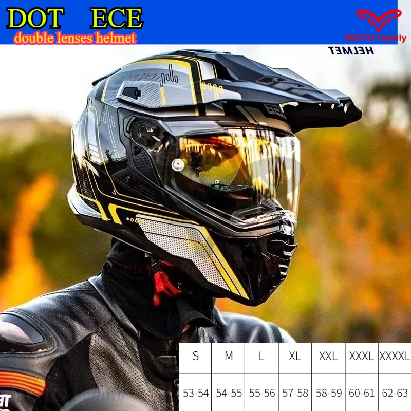 

GSB ECE Approved Motocross Helmet Men Motorcycle Helmets Full Face Moto Helmet XP-22 Downhill Off-road Helmet Men Casco Moto