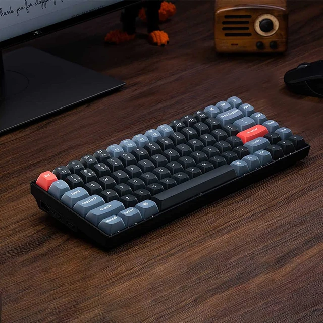 Keychron K2 Pro H QMK/ÜBER Drahtlose Mechanische Tastatur Komplett 