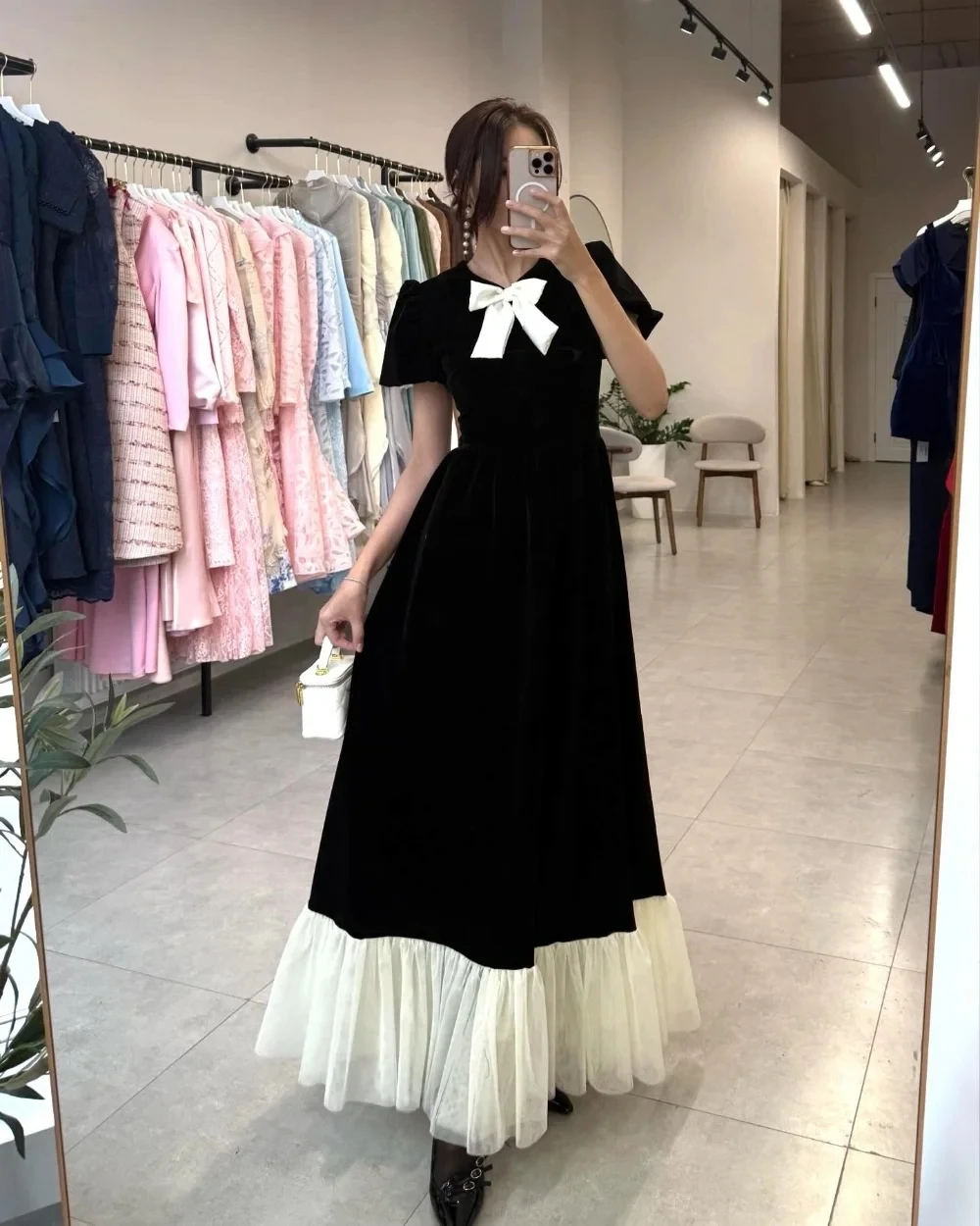 

Black Velvet Party Long Bespoke Occasion Gown Evening Dresses Prom Pastrol Unisex Jersey Retro Dubai Saudi Arabic Customized