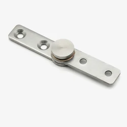 FASOUCOTH Stainless steel Constant Torqueone-word Damping 360 Degree Rotary Shaft Positioning Concealed Hinge