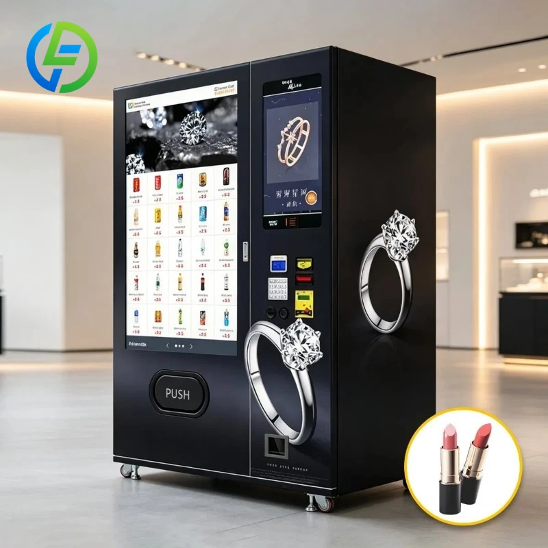 Custom Beauty Product Vending Machine Smart Payment System Adjustable Goods Shelves For Cosmetic Items Suitable For Hotel Lobby