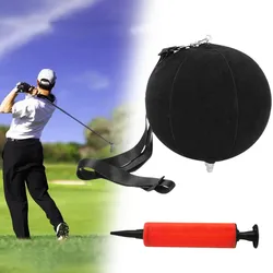 Corrector de brazo oscilante portátil, Ayuda de Swing de Golf, entrenador de corrección de postura de bola inflable inteligente, accesorios de Golf
