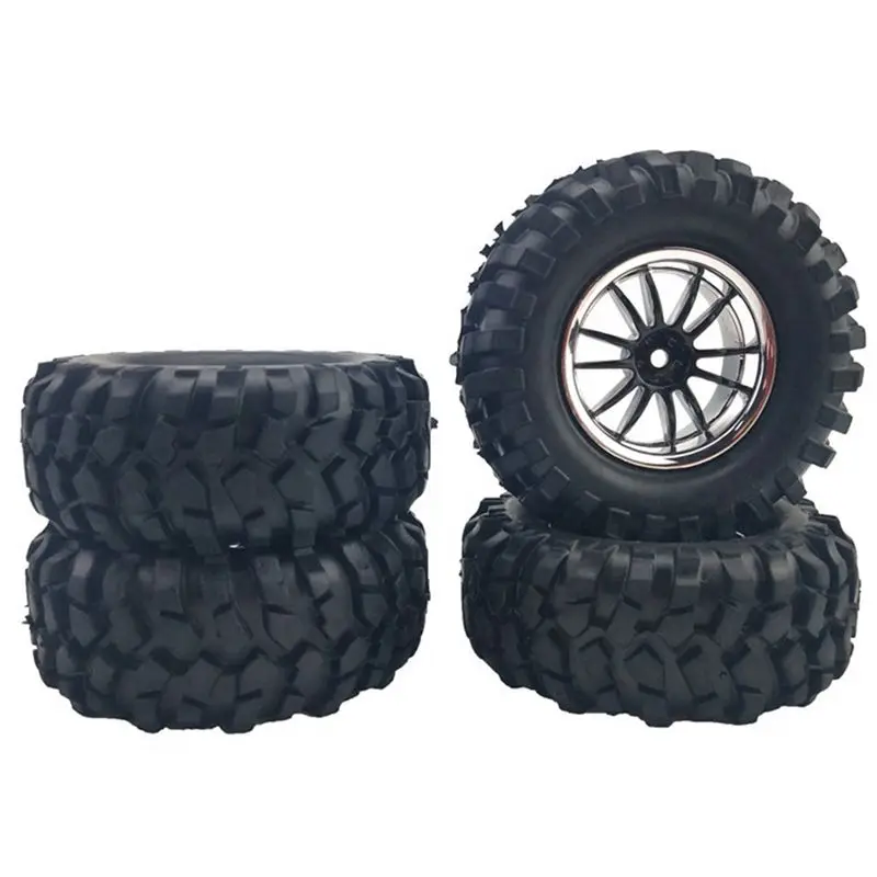 

ABKN-4 шт. для D90 F350 SCX10 CC01 1/10, имитационные внедорожные шины для краулеров, 1.9 дюйма, 96 мм, улучшенные