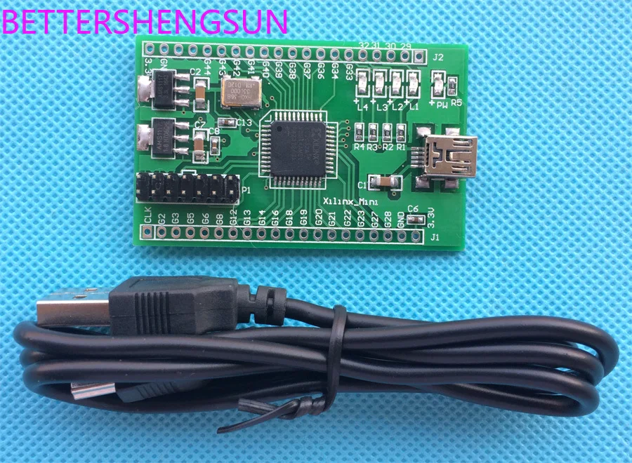 NEW Xc2c32a (Xilinx CPLDs) Small System Board Development Board