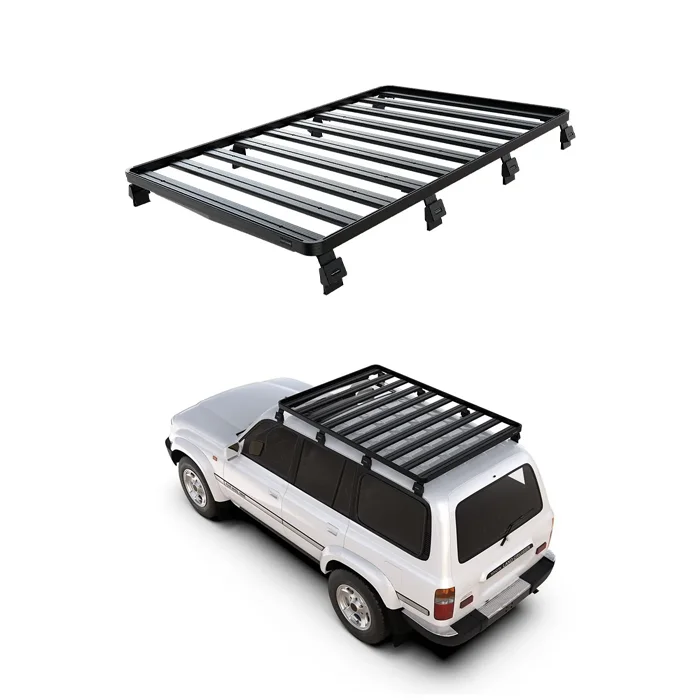 

Flying Wing MusixiA Off Road Аксессуары Багажник из стального алюминиевого сплава с поперечной планкой Полный верхний багажник на крышу для LC80