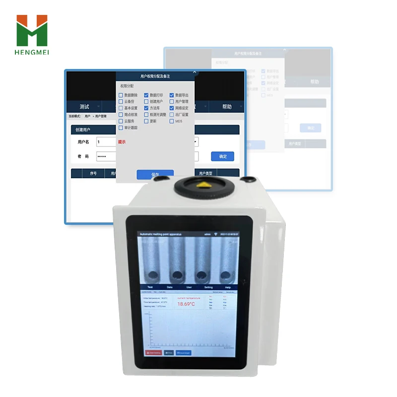 High precision pharmaceutical and chemical industry Automatic Melting Point Apparatus Automatic video melting point tester