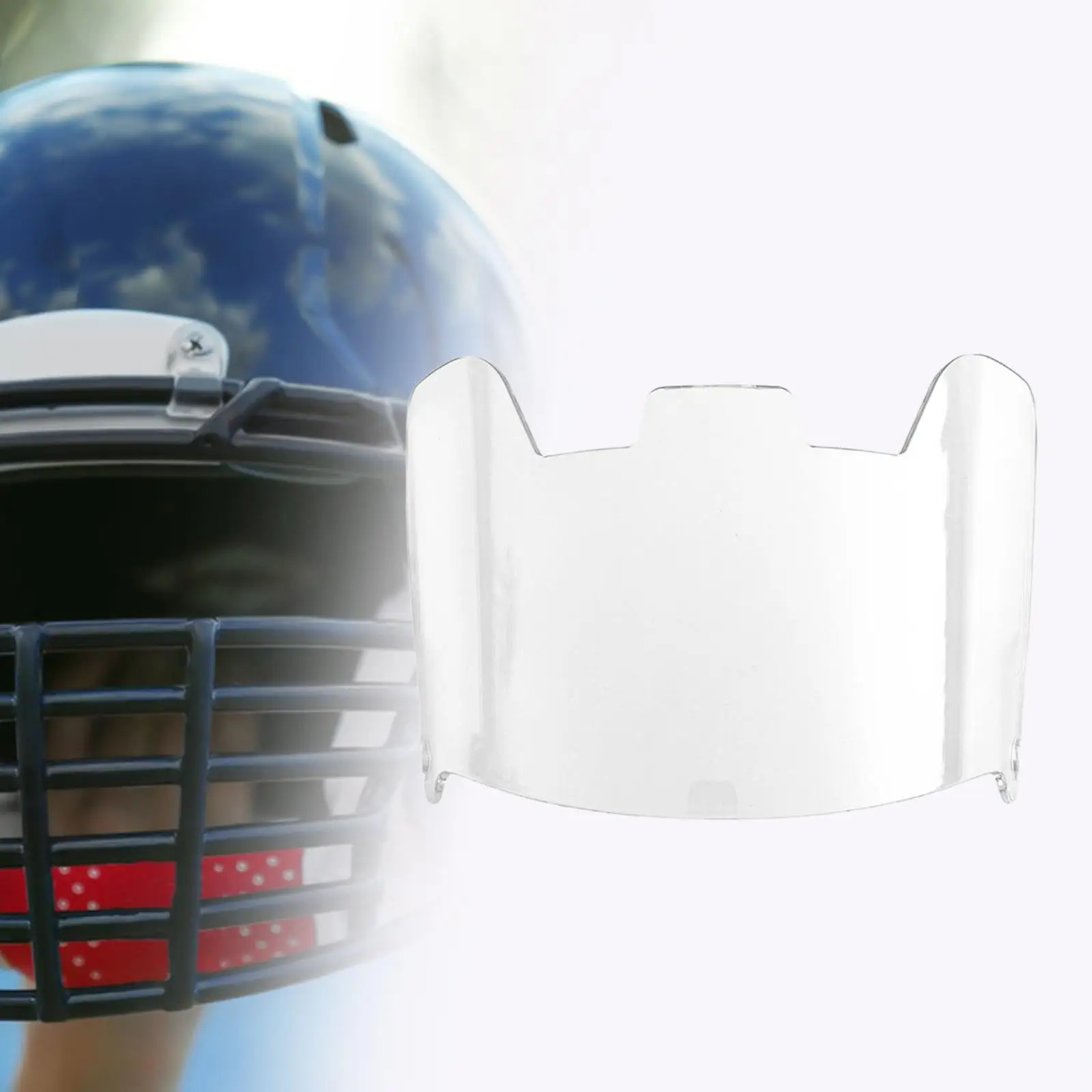 Football Visor Universal Enhance Visibility and Protect Your Eyes Portable Football Face Mask Visor for Football Helmet