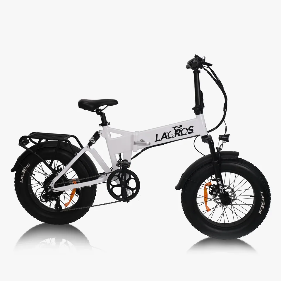 Lacros Pinecone adult E-bike，500W city ebike，48V12.8AH ebike，20 Fat Tire E-Mountain bike image 5