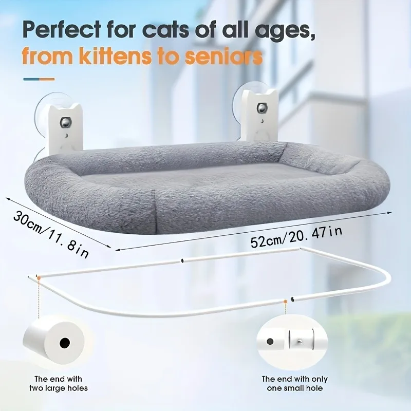 Cats Hammock Window Pet Products Balcon Accessories Houses Beds Kitten Pets Hammocks Hanging Things Furniture Cat