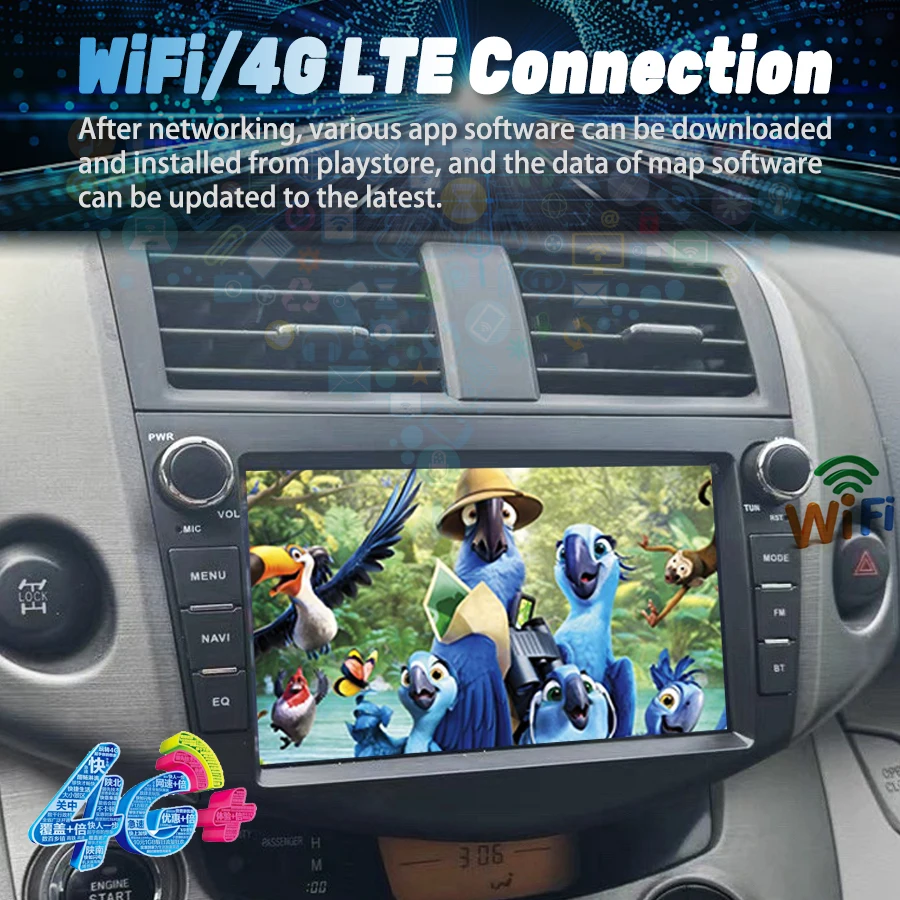 Android 13 Car Radio Multimedia for LANCIA YPSILON 2012 2014 2016 2018 2020 Wireless Carplay 4G Wifi GPS DSP UI theme Stereo
