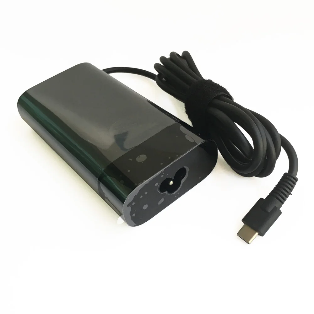 Obrázek 6: Originální 90W 20v 4.5A USB-C nabíječka pro HP spectre X360 15 2017 typ C energie střídavého adaptér notebook