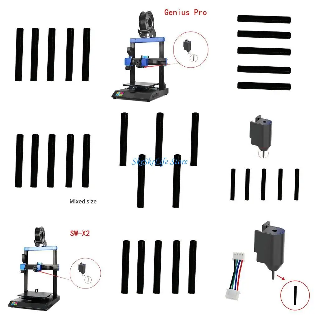 

E65E 5pieces Auto Выравнивание комплект ABL Touch Suppling Needle для SW-X2 и