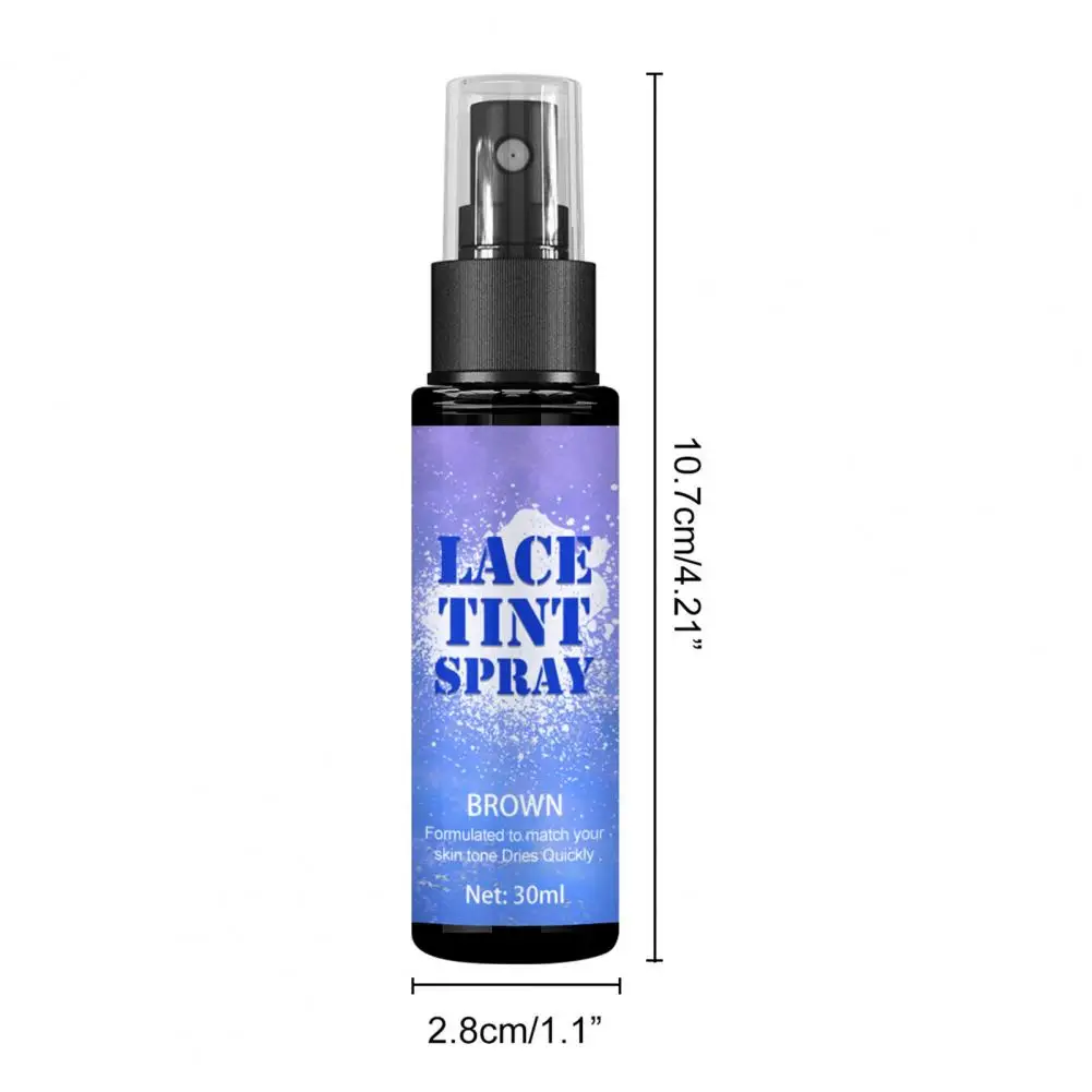 Wigs Lace Tint Spray  Seamlessly Blended   Wigs Lace Concealer Spray Wigs Lace Melting Concealer Spray