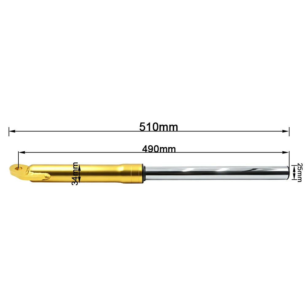 Motorcycle 510mm Fork Shock Absorbers 25mm For 47cc 49cc 2-Stroke Engine Mini Moto Pocket Kids Dirt Pit Bike Motorbike Parts view 4