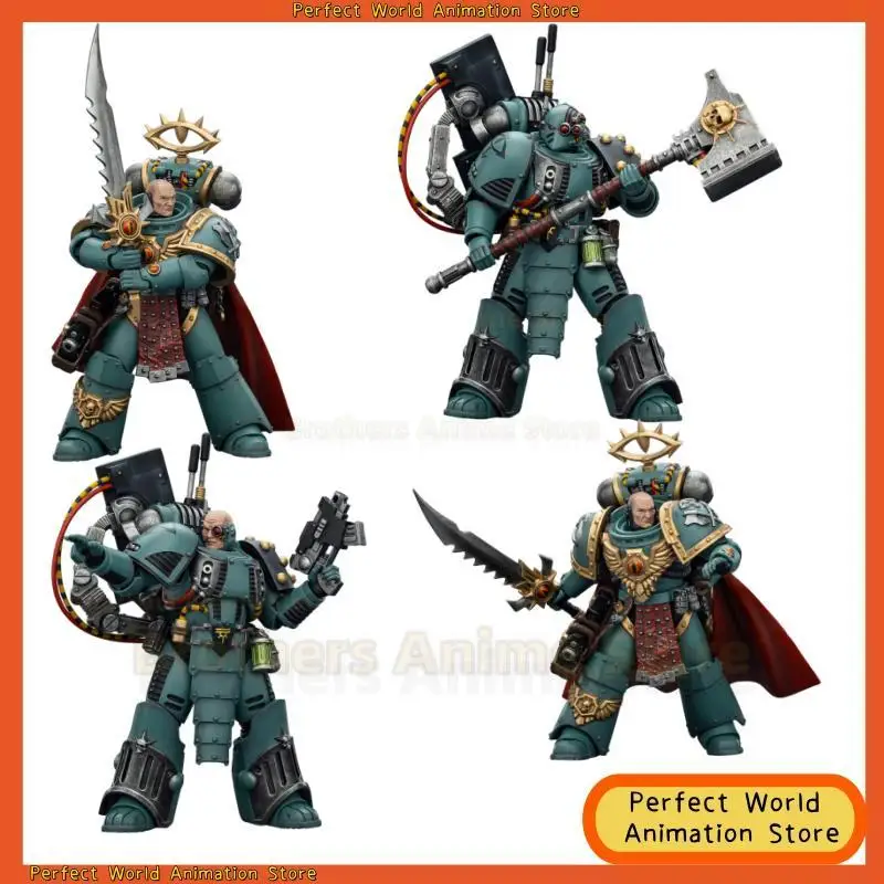 

JOYTOY Dark Source Warhammer 40K 1:18 Captain Tibalt Marr, Son of Horus, 18th Company Action Figure