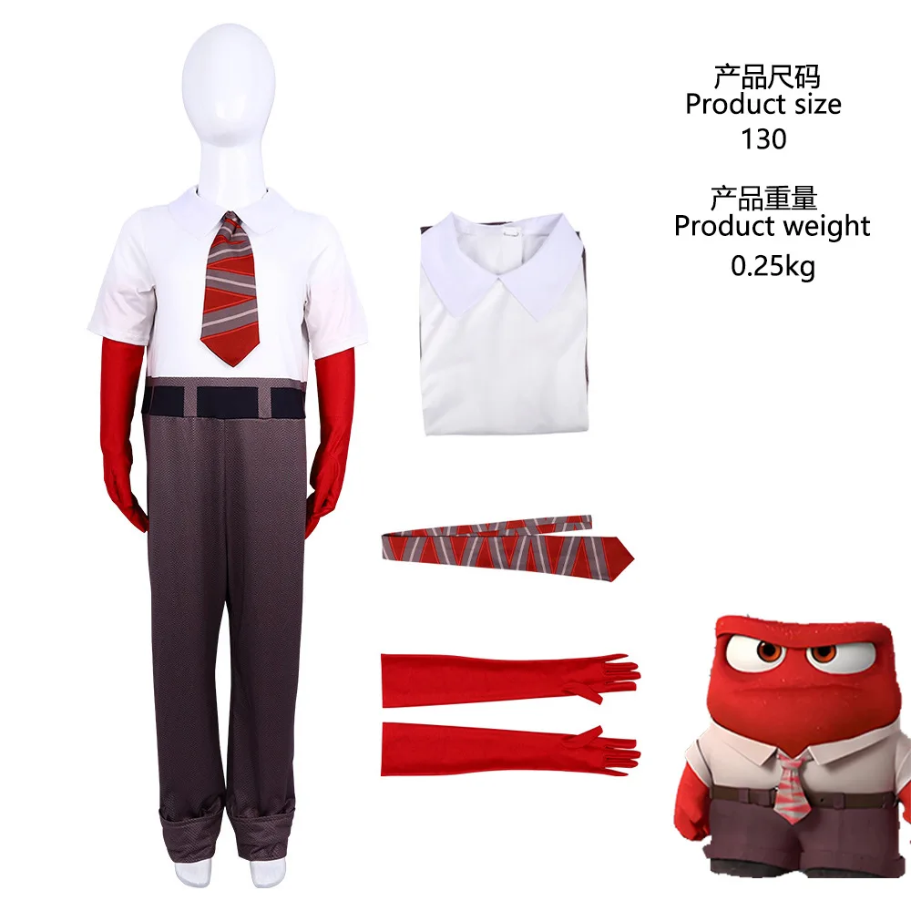 movie Inside character Joy Out 2 Cosplay digust dress Costume Carnival Party halloween TV role play anger