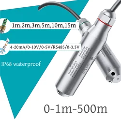 Zanurzalny hydrostatyczny nadajnik czujnika poziomu wyjściowego 4-20mA DC12-36V miernik przetwornika cieczy w zbiorniku wody