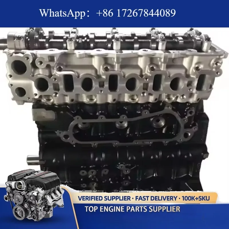 

Factory Hot Sale High Quality 3.0L Diesel Engine Assembly 4 Cylinder Metal 1KD Long Block for Prado Used Condition