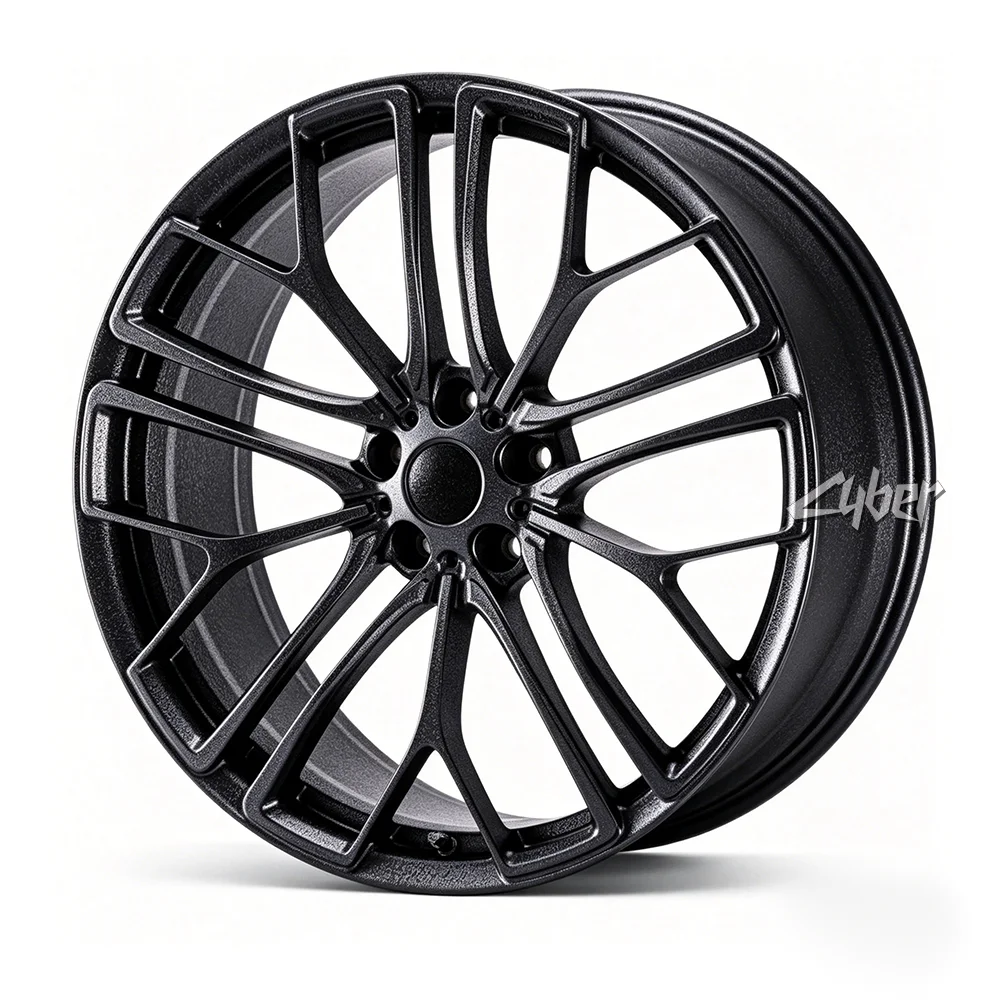 Modern Style Y Shapes SUV Forged Aluminum Alloy Wheels for BS RE-X Black Diamond Cut  MINI Fiat