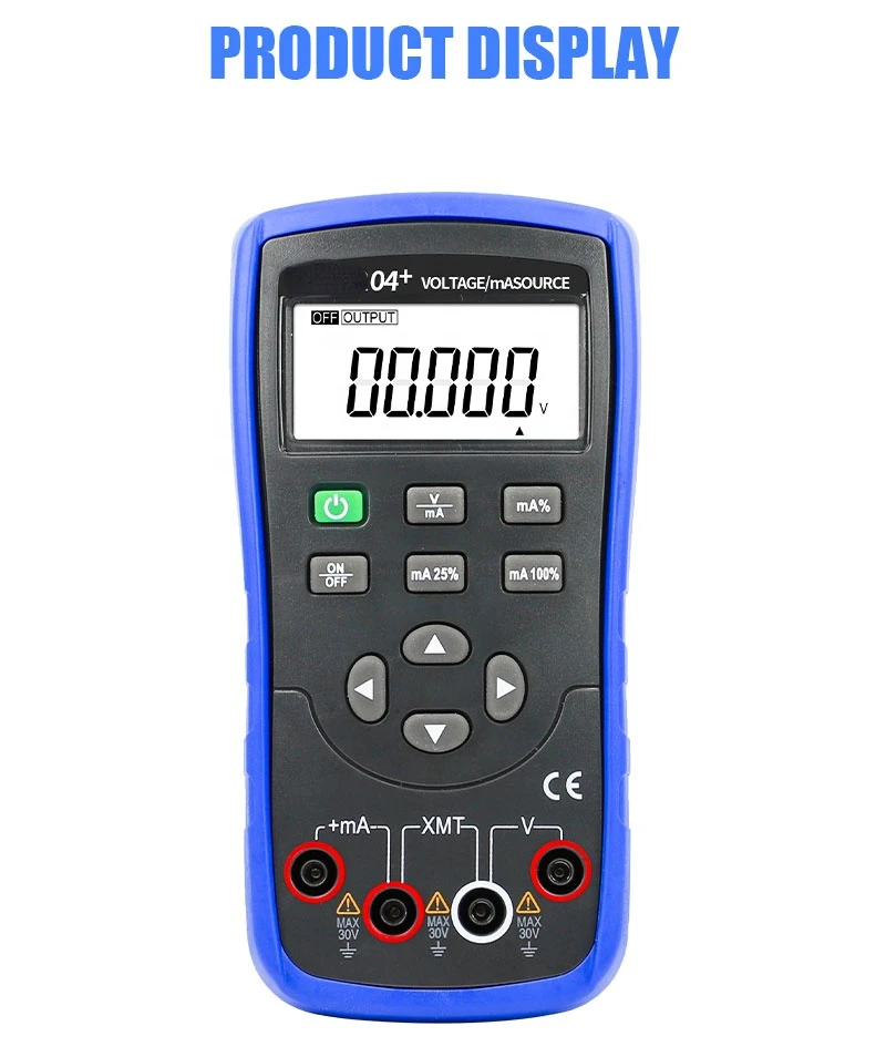 04+ Temperature calibrator Precision portable multifunction voltage current calibrator Multi-function signal source