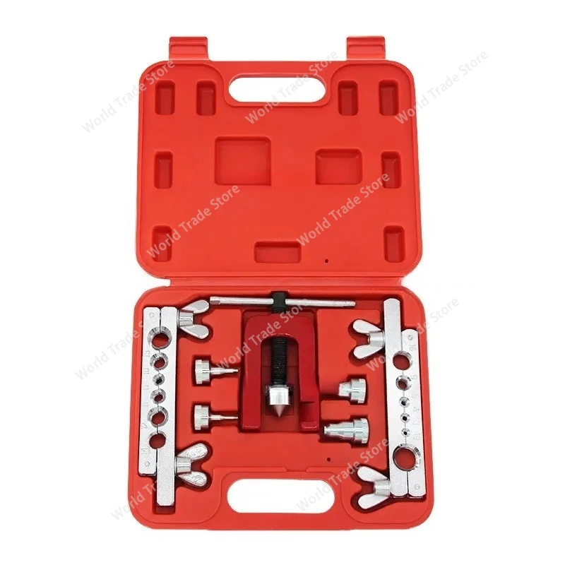 

Комплект расширителей для медных труб из 7 предметов, фиолетовая медная заклепка, развертка для метрических и императорских расширительных трубок 5-19 гг.