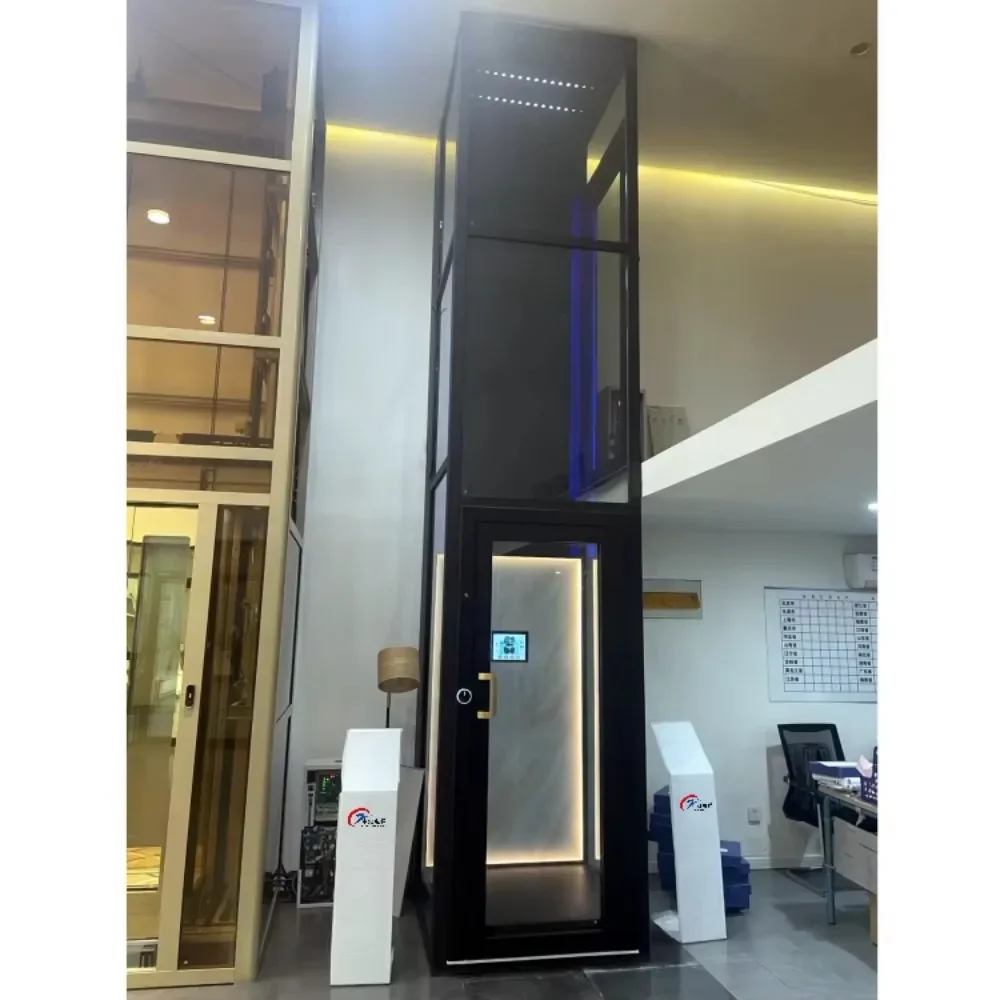 Best pri hydraulic residential elevator small home lift /2 floor 3 floor electric house elevator passenger lifts