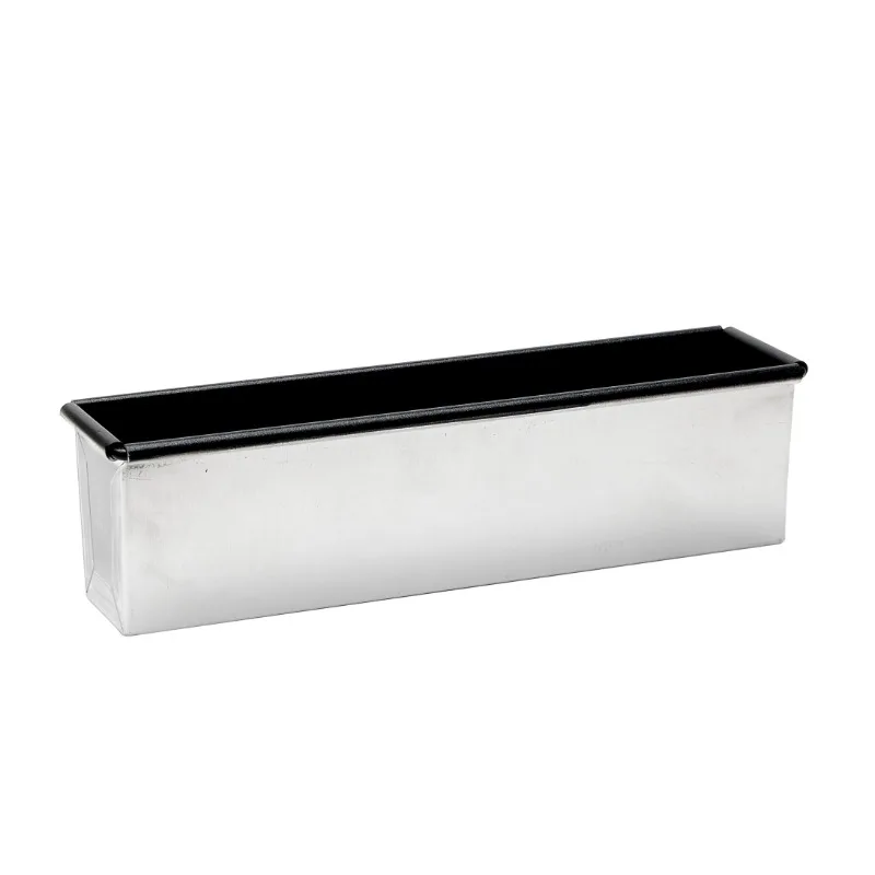 Japanese Retro Long Aluminized Steel Toast Bread Box Baking Mold Pound Cake Pastry Molds Kitchen Bakery Accessories
