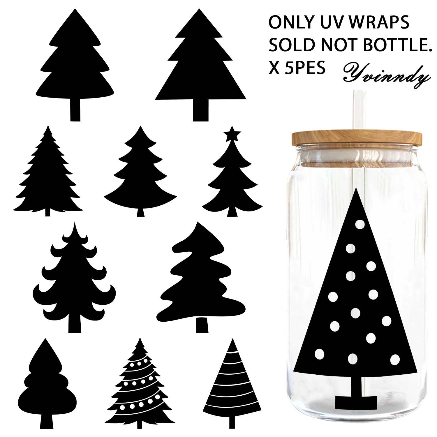 5Pcs/Set Of 16OZ Ch…