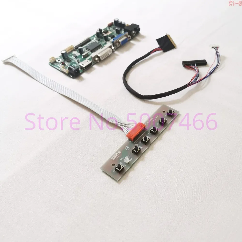 

Fit LTN173KT01-A01/T01/W01/D01/H01/J01 1600*900 Laptop Panel LVDS 40-Pin VGA DVI M.NT68676 Display Controller Board DIY Kit
