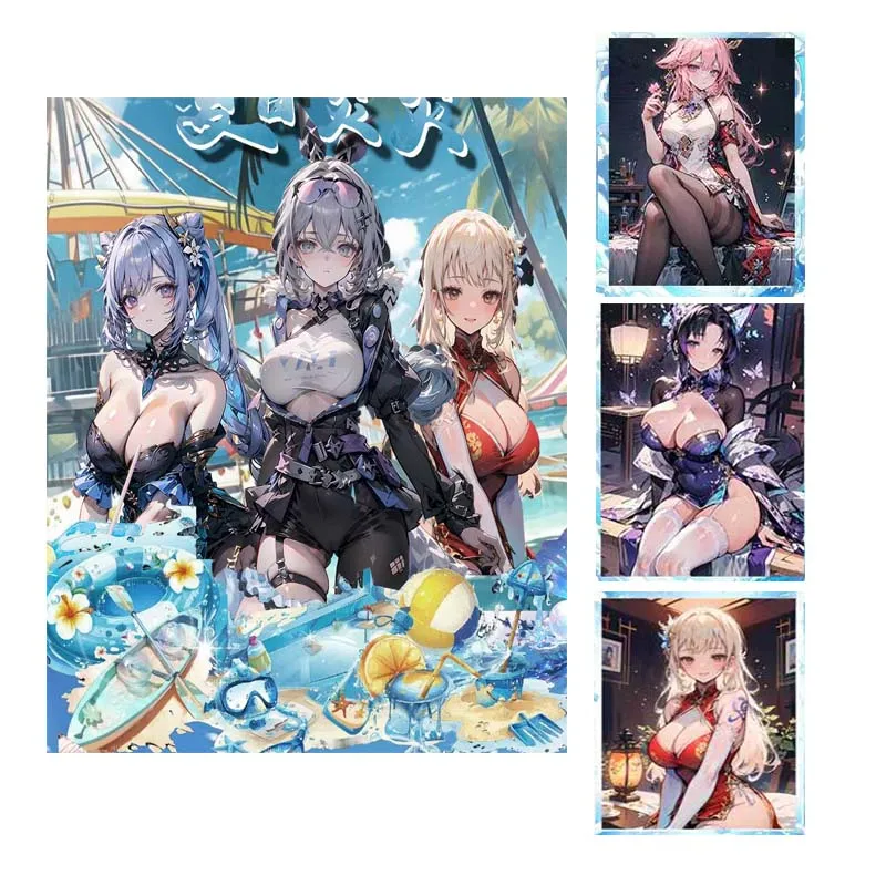 

Wholesale Goddess Story Booster Box Limited Edition Full Set With Binder Album Display Japanese Style Anime Card For Fans