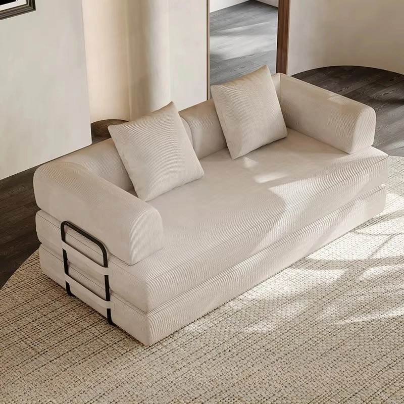 

Two-Seat Living Room Furniture High Density Foam Convertible Sofa Bed Apartment Suitable High Compression Sectional for Villas