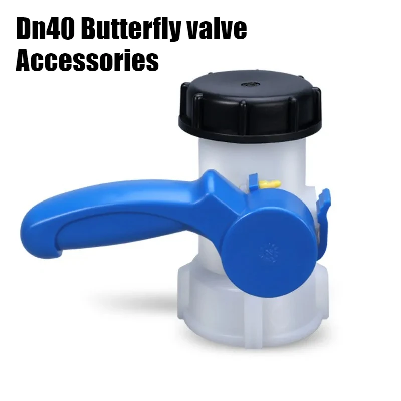 

Ball Valve DN40 1000L Ton Bucket Plastic Aluminum Alloy Integrated Valve Fitting Butterfly Set Switch Port