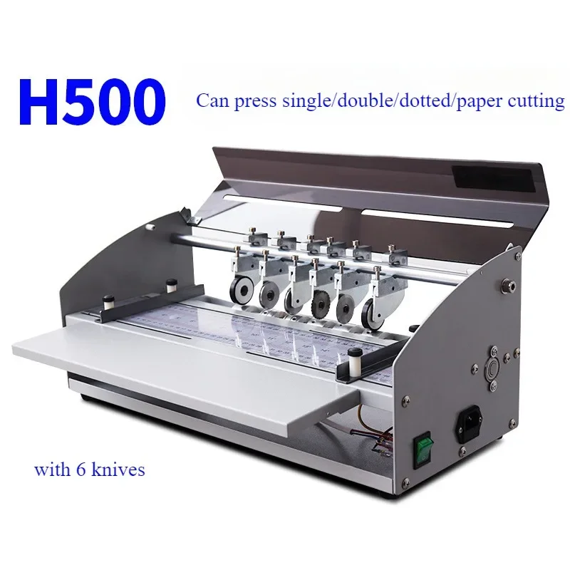 Electric Indentation Machine Punching Machine Line Folding Machine Flip Book Spine Line Folding Machine