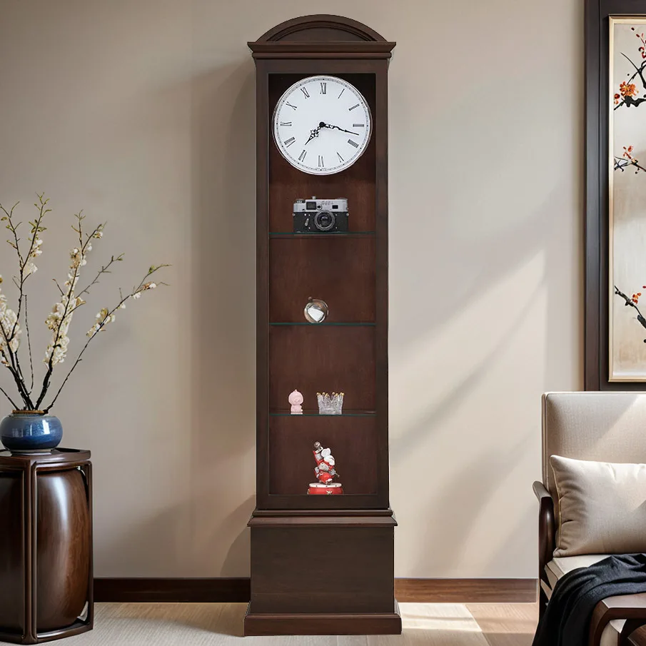 Helmler movement, floor clock, living room clock, vertical mechanical clock
