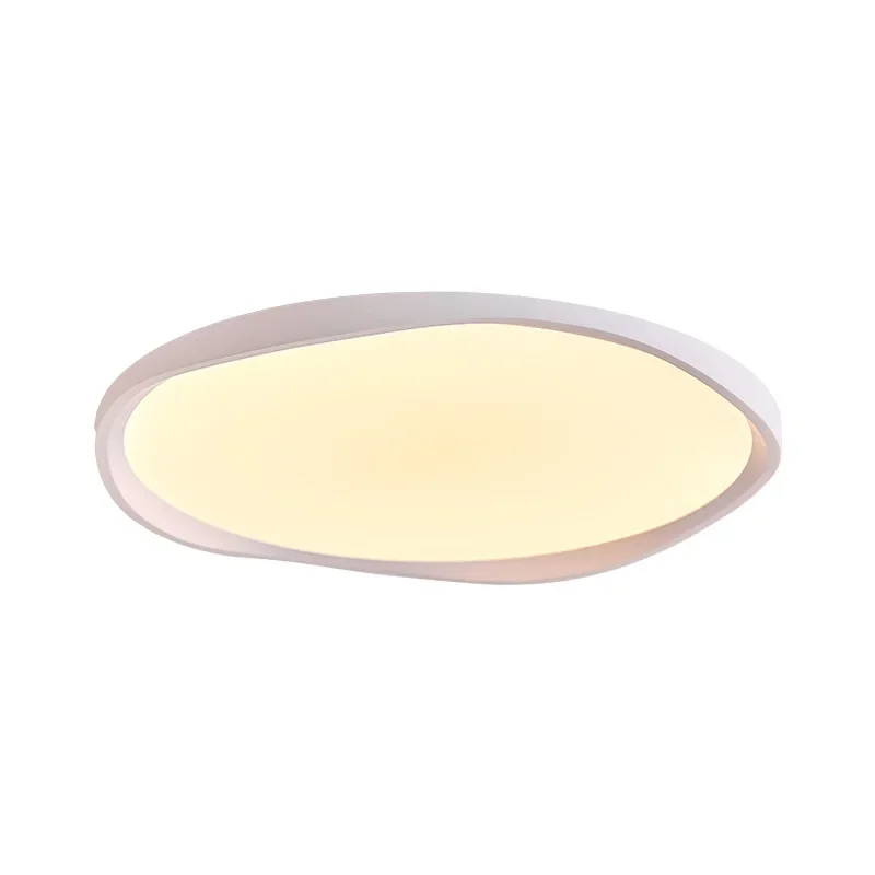 Cream wind bedroom ceiling light Nordic simple modern full spectrum eye protection study room round