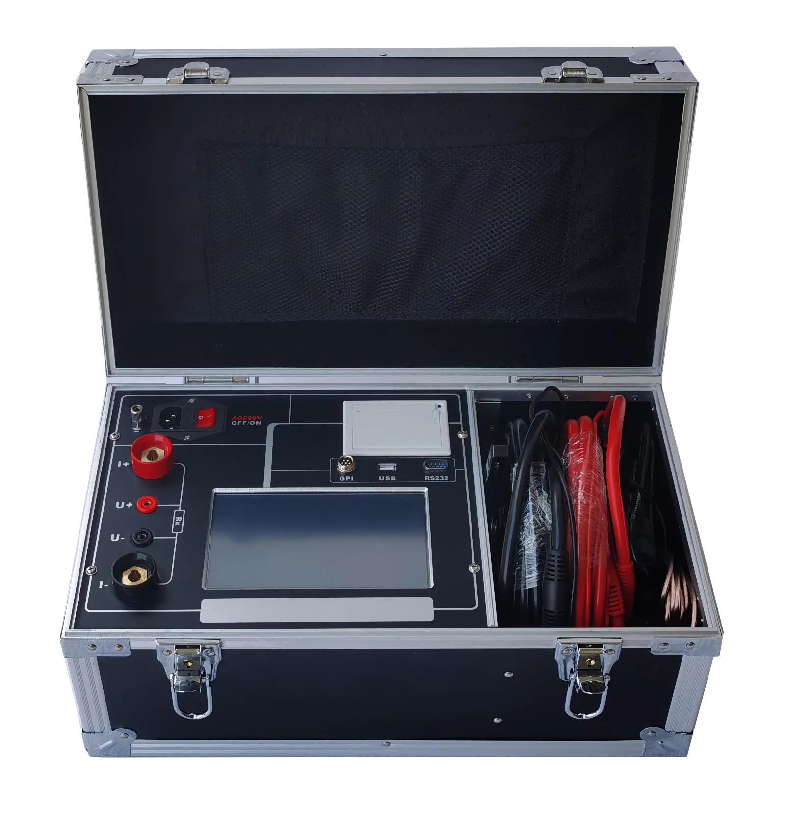 

Intelligent 100A & 200A Digital Circuit Breaker Test Equipment Micro Ohmmeter Loop and Contact Resistance Meter Tester