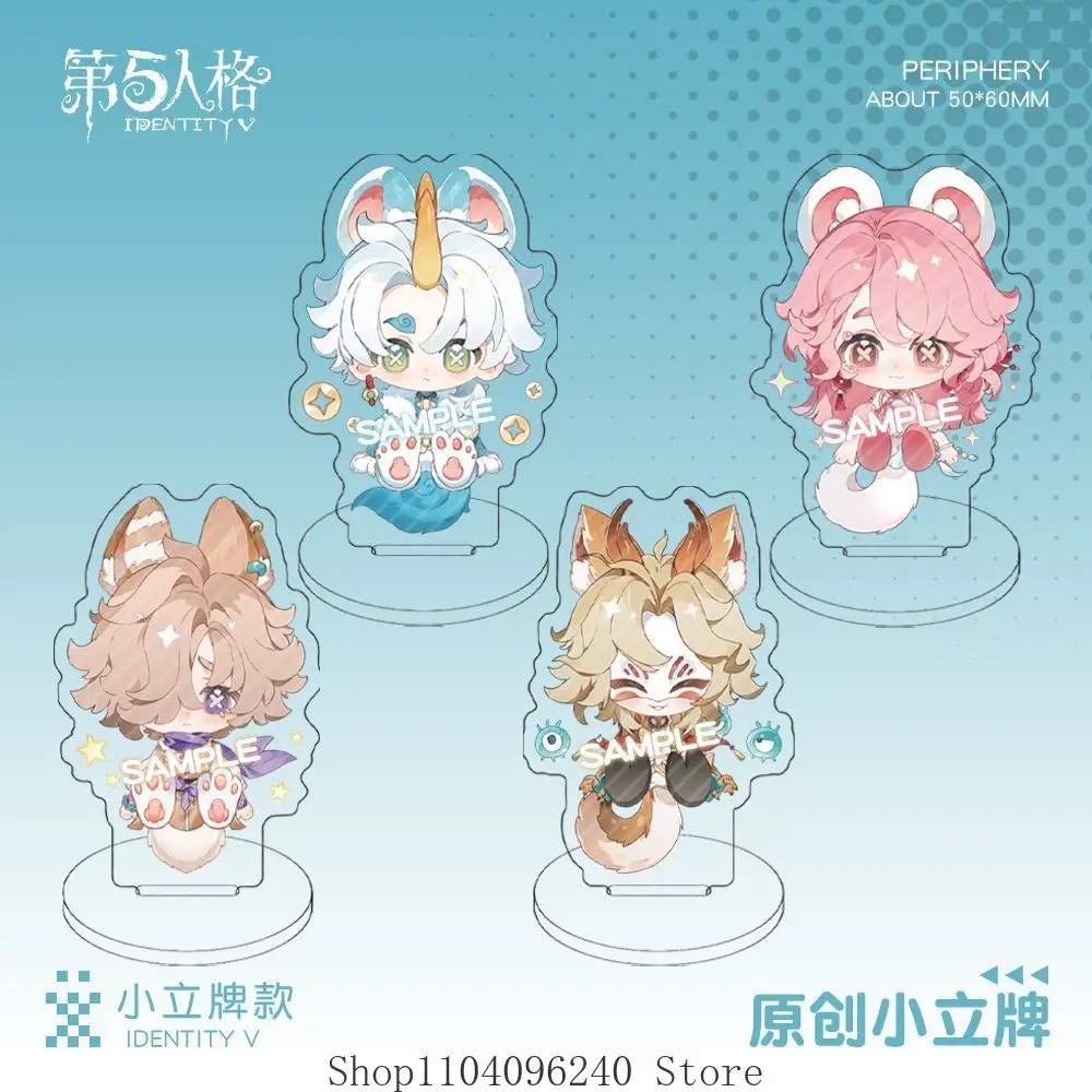 

Identity V Perfumer Grave Keeper Nightingale Mercenary Anime Acrylic Stand Model Plate Desk Decor Standing Sign Desktop Gift