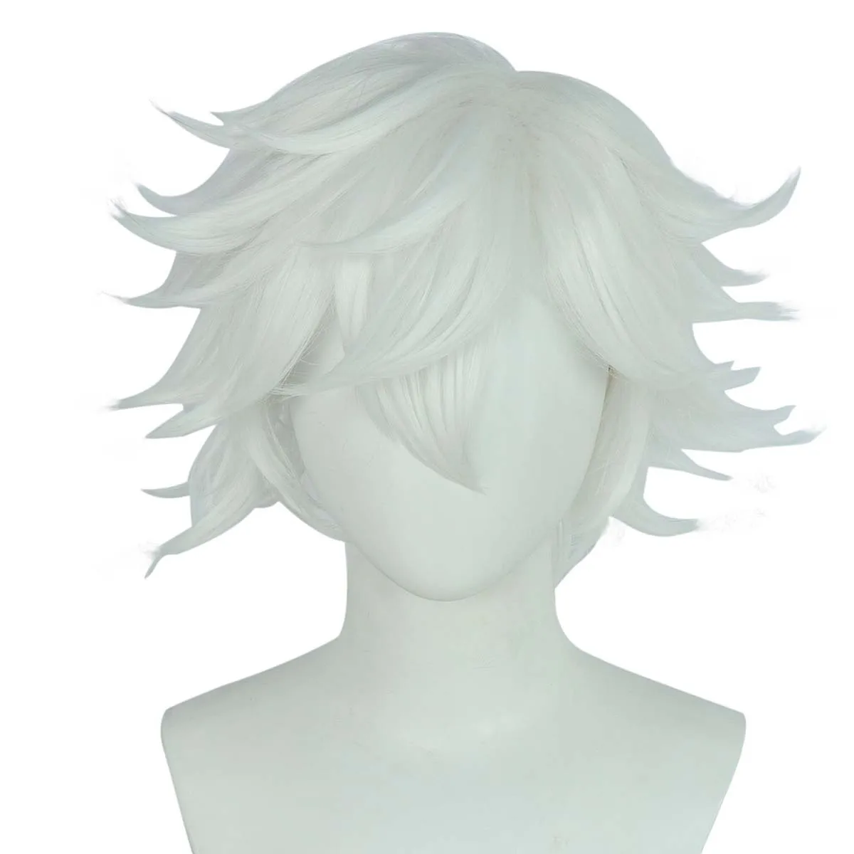 Halloween Costume Props Anime Hells Paradise Jigokuraku Cosplay Gabimaru Cosplay White Wig For Men