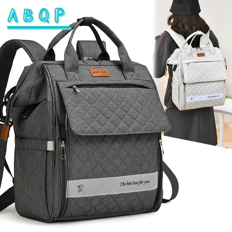 

New Baby Diaper Bag Backpack Large Capacity Diaper Bag Backpack Fashion Multifunctional Portable Baby Products Storage Bag