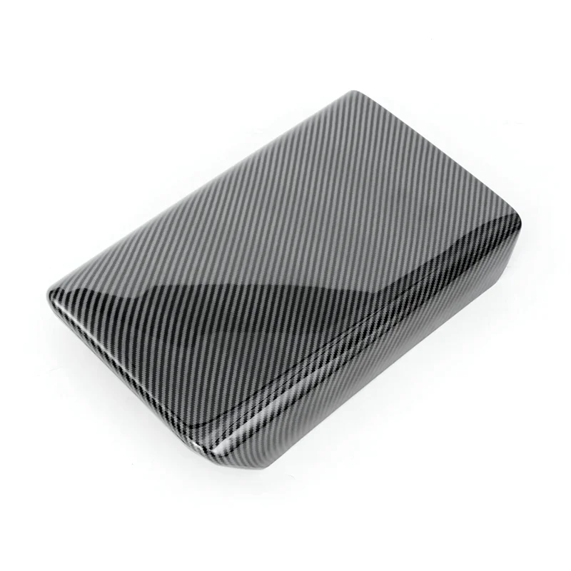 

Крышка подлокотника центральной консоли, внутренняя замена, защитная крышка для Tesla Model 3 Highland 2024, ABS, углеродное волокно