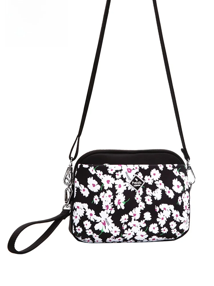 

Frazzil Faionable Nylon Crossbody Bag Lightweight Single oulder op Bag for Women Summer New Sle Casual Square Bag