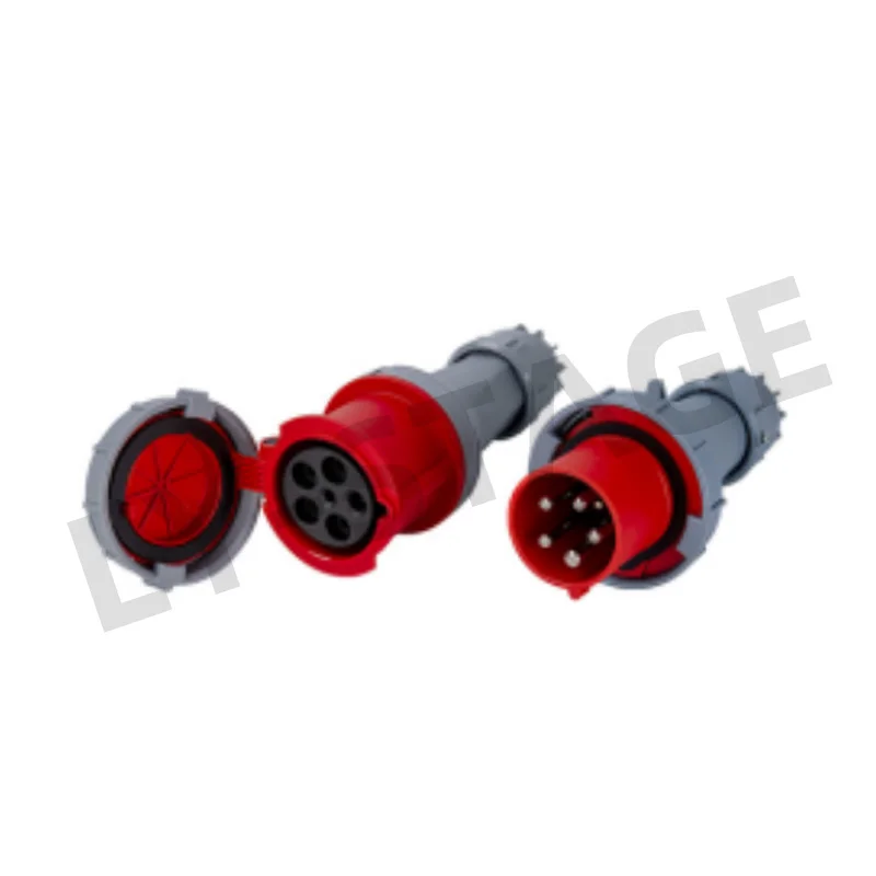 

63A industrial insert, five cores male and female head 16A IP44