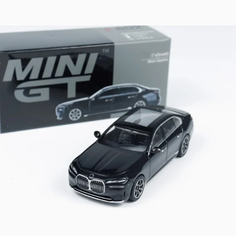 

MINI GT 1:64 i7 eDrive 50 New 7 Series TSM/eDrive 60 Simulation Alloy Model Classic Adult Souvenir Gift Static Display